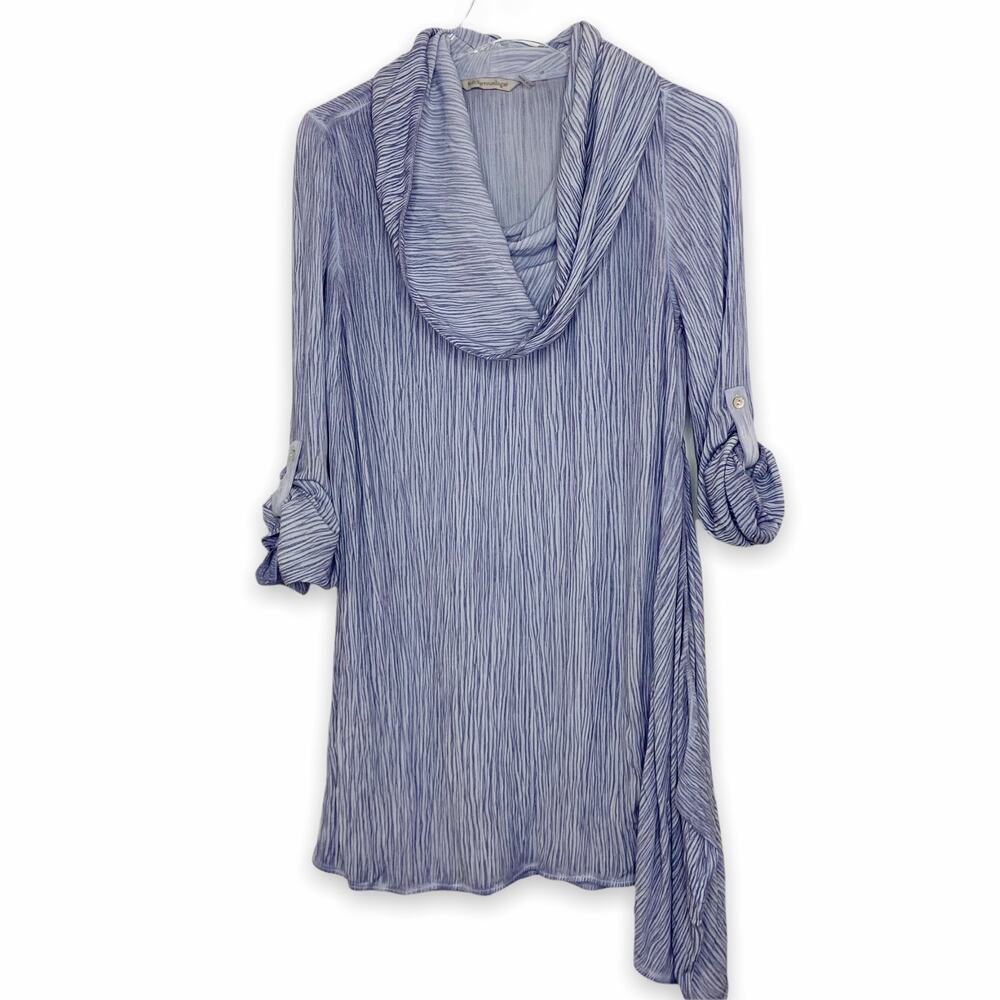 Soft Surroundings Asymmetrical Gauze Tunic Top XS
